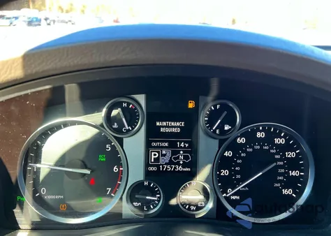 2014 Lexus Lx 570 z USA, uszkodzony, nr VIN JTJHY7AX2E4157767